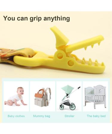 Pack of 5 Multi-Colored Baby Pacifier Clips & Washable Holders - Durable Pacifier Chains for Your Little One - Buy Online on GoSupps.com