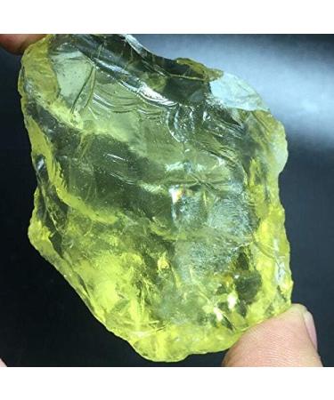 Natural Crystal Rough 1pcs Natural Yellow Crystal Crystal Stone Specimen 60g - Buy Online on GoSupps.com