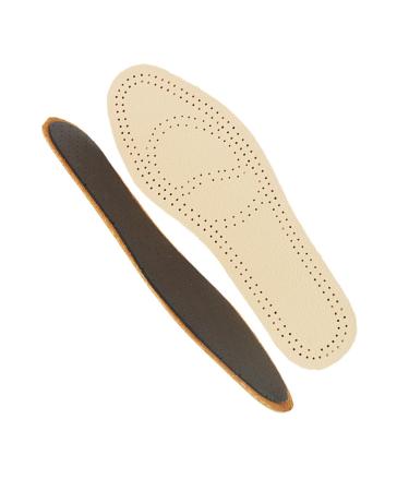 NOLITOY 2 Pairs Sports Insoles Shoe Insoles Foot Protector Arch Supports Shoe Accessory Gel Shoe Inserts Leather Insoles Cowhide Insole Breathable Insoles As Shown Size 6