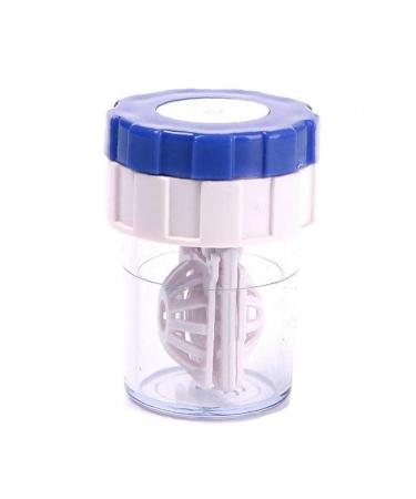 Piece Contact Lens Cleaning Lenses Case Great For Outdoor Activity Tool Accessory Blue