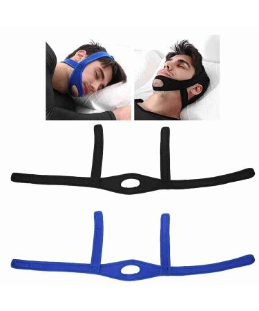 Buy Anti Snore Chin Strap - Comfortable Unisex Sleeping Jaw Support 2 Colors - Effective Anti Snoring Solution - Buy Online on GoSupps.com