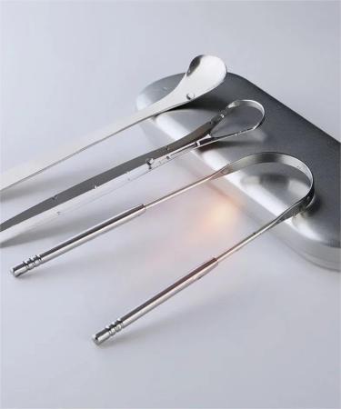 Buy U-Shaped Tongue Scraper for Bad Breath | Effective Tongue Cleaner for Mouth Freshness - International Shipping Available - Buy Online on GoSupps.com