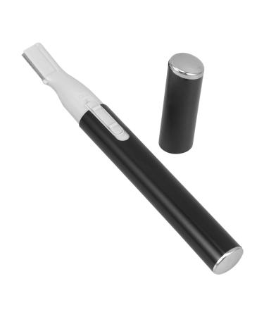 Hemoton Eyebrow Shaver Trimmers Women's Razors Electric Shaver Ladies Eyebrow Trimmer Hair Facial Razors for Women Face Eyebrow Blading Eyebrow Razor Eyebrow Cut Men and Women Mini Battery 13.00X0.90X0.90CM Black
