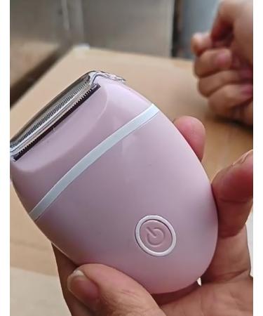 electric razors for women legs bikini face armpit hair dry battery operated 3-blade Foil electric shaver for leg dry & wet cordless portable women shaver on The go/purple - Buy Online on GoSupps.com