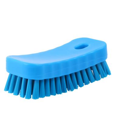 minkissy Nail Brush Shoes Cleaner Nail Cleaner Brush Nail Clean up Brush Shoe Cleaner Nail Scrubbing Brush Nail Cleaning Brush Toe Brush Fingernail Scrub Polyester Food Grade Cleaning Ball 11.5x5cm Blue
