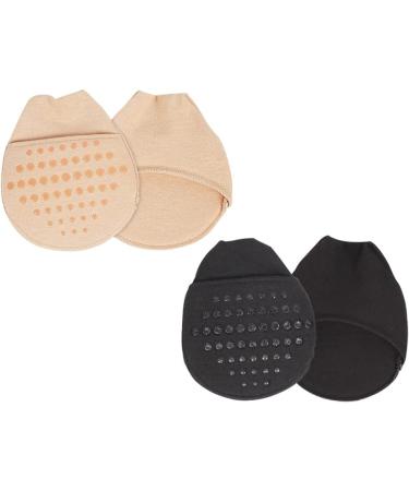 8 Pairs Metatarsal Socks - Invisible Sole Pad Half Palm Sock & Silicone Toe Sleeves for High Heels - Comfort Liner for Front Feet - Buy Online on GoSupps.com