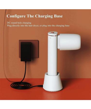 Hair Dryer Portable Cordless Blow Dryer w/Hot & Cold Wind Hair Dryer for Travel School Pet Care Hairdressing Oil Painting Drying Tools - Buy Online on GoSupps.com
