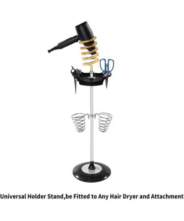 ASSYA Multifunctional Hair Dryer Stand Stable and Durable Easy to Assemble and Disassemble Suitable for Beauty Salons and Homes Yellow - Buy Online on GoSupps.com