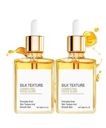 Gouda Silk Body Oil 2-Pack Set - Hydrating & Nourishing Dry Skin Treatment with Argan & Jojoba Oil Non-Greasy Fast Absorbing 2 Bottles Complete Course for Best Value
