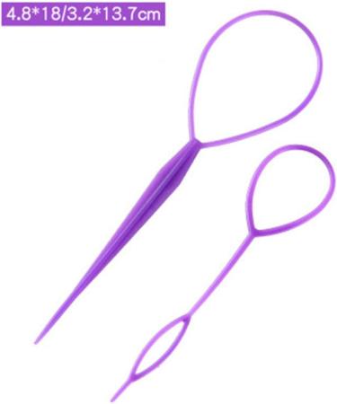 20 Pairs Topsy Hair Tail Tools Topsy Tail Tools Tails Hair Tool Hair Braid Tool Topsy Tail Ponytail Hair Accesories Braid Accessories Hair Braiding Tool The Tail Child - Buy Online on GoSupps.com