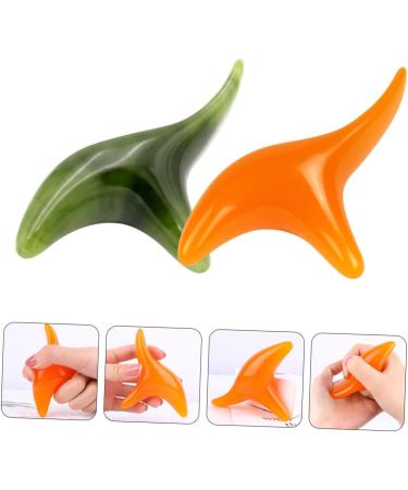 Lurrose 6 Pack Gua Sha Massage Tools - Portable Face Scraper & Acupuncture Rods for Relaxation & Meridian Therapy - Buy Online on GoSupps.com