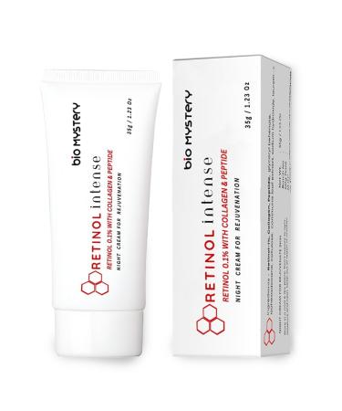 Retinol 0.1 Intense Cream with Collagen & Peptide (35 Gram / 1.23 Oz)