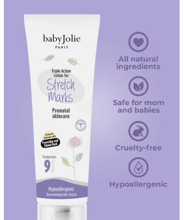 Baby Jolie Stretch Mark Cream for Pregnancy - Triple Action Lotion for Prevention - Buy Online on GoSupps.com