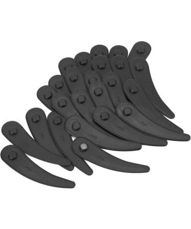 Lawn Mower Blades 25PCS Flexible Durable Fast Cutting Lawnmower Trimmer Blades for Courtyard (Black) - Buy Online on GoSupps.com