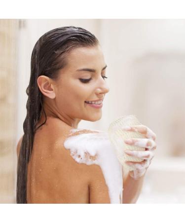  Dadabig 10 x Soap Bags Sisal Soap Bag Organic Soap Bag Soap Pouch Natural Fibre Soap Bag and Drawstring for Massage and Exfoliation - Buy Online on GoSupps.com