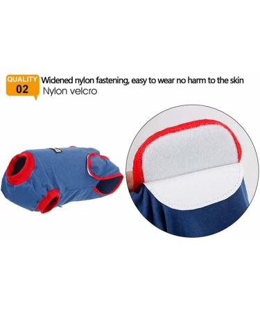 MightyDuty Dog Body After Op Cotton Wound Protective Suits - Breathable & Comfortable for Dogs | International Shipping - Buy Online on GoSupps.com