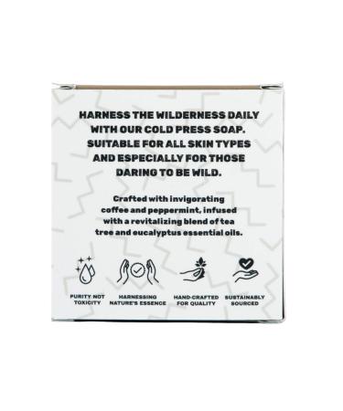 All Natural Premium Quality Mint Crush Bar Soap - Rough Texture 5 oz | Nurturing Nature - Buy Online on GoSupps.com