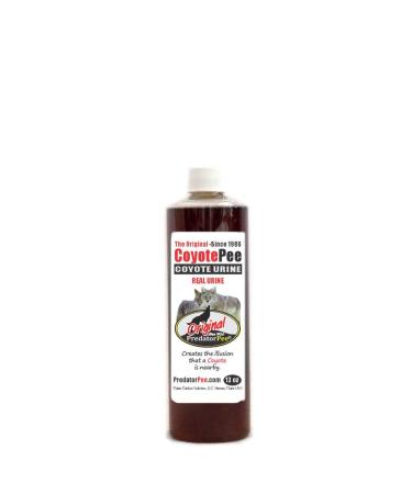 Predator Pee 100% Coyote Urine - Territorial Marking Scent - Creates Illusion That Coyote is Nearby - 12 oz