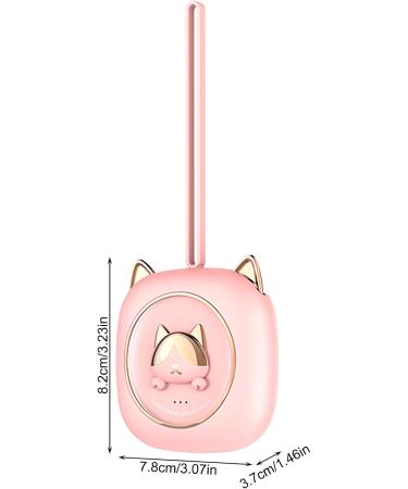 Rechargeable Hand Warmer USB Fast Charging Hand Warmer with Cat Shape Hands Care Products for Riding Working Traveling Camping Skiing Fishing Pink Color - Buy Online on GoSupps.com
