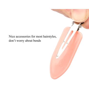 24-Piece No Bend Hair Clips Set | No Crease Clips for Women & Girls - Perfect for Makeup, Hairdressing & Bangs Styling (Black & White) - Buy Online on GoSupps.com