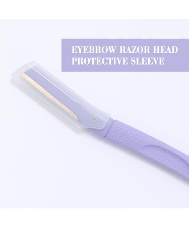Buy Metal Eyebrow Razors for Women - Professional Dermaplaning Tool with Comfortable Handle & 2 Free Blades | International Shipping Available - Buy Online on GoSupps.com
