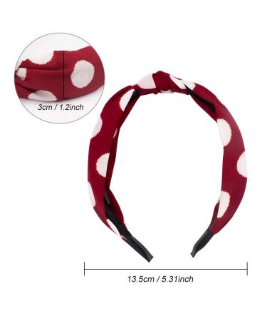 Boho Chic 12 Pack Knotted Headbands for Women - Fashionable Hair Accessories - Buy Online on GoSupps.com