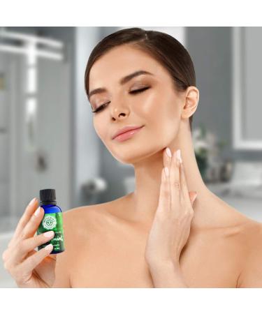 Woolzies Peppermint Essential Oil 1 Oz - Pure Natural Aromatherapy for Freshness & Energy - International Shipping Available - Buy Online on GoSupps.com