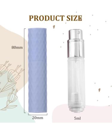 Kraeoke Perfume Atomiser Refillable 5 ml Perfume Atomiser Portable Perfume Bottle Empty Travel Perfume Atomiser Perfume Filler for Travel and Business Trip (Blue) - Buy Online on GoSupps.com