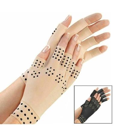 Winter Gloves Fingerless Gloves Arthritis Gloves Rheumatoid Compression Hand Pain Relief Heal Joints Health Care Tool - Buy Online on GoSupps.com