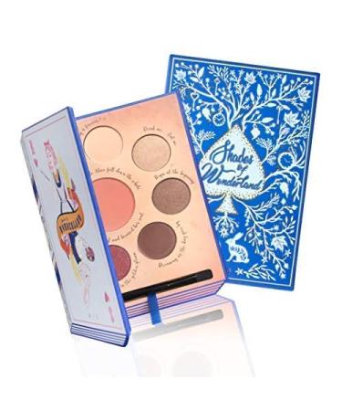 Shades of Wonderland Blush and Eyeshadow Palette - Highly Pigmented Shimmer Matte - Smooth With Moisturizing Jojoba Oil - Vegan and Cruelty Free - For All Skin Types - by READY TO SHINE - Buy Online on GoSupps.com
