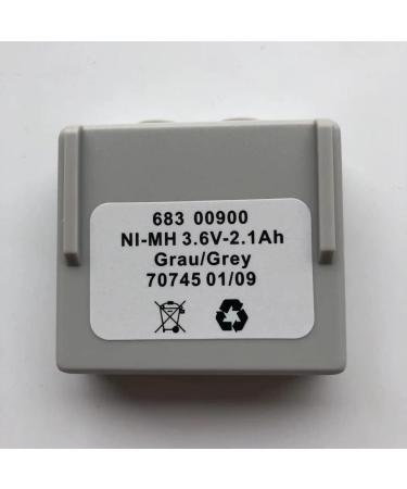 Pack of 8 - 3.6V 68300900 2100mAh Rechargeable Ni-MH Battery for Crane Remote Control - International Shipping Available - Buy Online on GoSupps.com