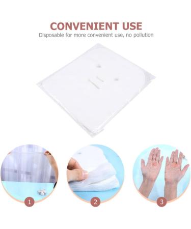 100 Feuilles Faciales Pr d coup es en Papier pour Masques de Beaut Usage Unique 25 30Cm Adapt es aux Soins Haute Fr quence et Spa - Buy Online on GoSupps.com