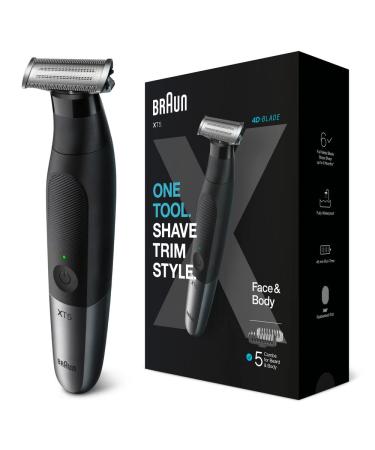 Braun Series XT5 Body Grooming Kit for Men - Beard Trimmer, Shaver, Electric Razor - Manscaping Tool for Stubble, Hair, Groin, Underarms - XT5100 - Buy Online on GoSupps.com