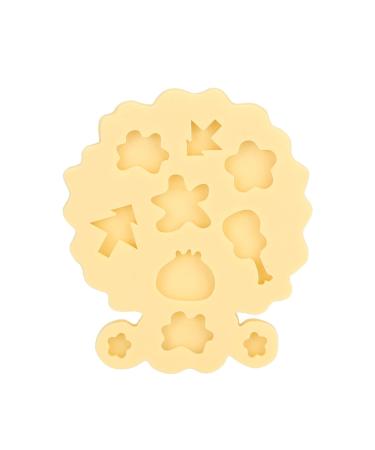 Cartoon Animal Alarm Clock Shaped Silicone Teething Toy for Babies 0-12 Months | Gum Relief Teether - Buy Online on GoSupps.com