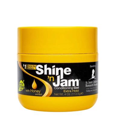 Shine N Jam Conditioning Gel Extra Hold 4 Ounce (2 Pack) - Buy Online on GoSupps.com