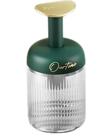 Janurium Cleanser Foamer | Transparent Manual Facial Cleanser Foamer Type - Portable Facial Cleansing Tools Deep Cleansing Detachable Fine Foam Green - Buy Online on GoSupps.com