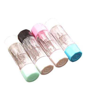 Gatuida 4 pieces of glasses case contact contact lens organizer travel case for contact lenses contact lens holder container for contact lenses eye care boxes mirror box Consider box