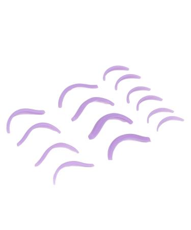 Reusable Lash Pads - 7 Pairs in Various Sizes for Beauty Salons - Purple | International Shipping - Buy Online on GoSupps.com
