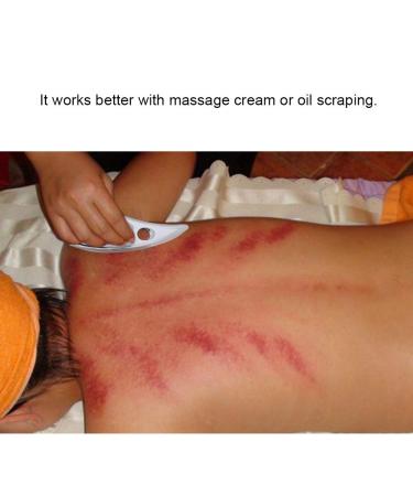 Buy Angrek Stainless Steel Schabebrett - Facial Lifting Gua Sha Plate for Spa & Pain Relief | International Shipping - Buy Online on GoSupps.com