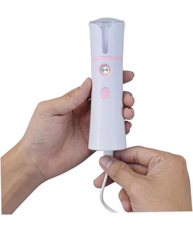WOONEKY 1Pc pore cleaner travel USB humidifier white facial mister sprayer face steamer sprayer 14.1x4cm - Buy Online on GoSupps.com