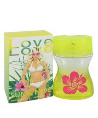Parfums Love Sun And Love Eau de Toilette Spray 3.4 Ounce