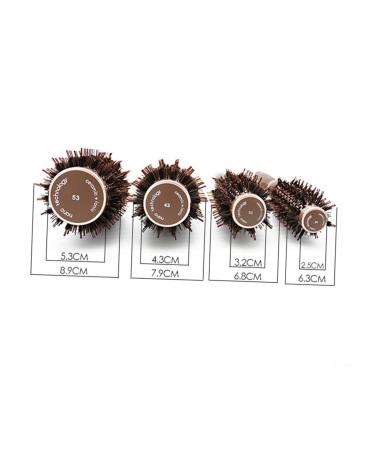 FRCOLOR 2 Pcs Roller Comb Set | Curly Hair Blow Dry Barrel Brush & Teasing Comb for Volume & Styling | Perfect for Women s Classic Curls - Buy Online on GoSupps.com