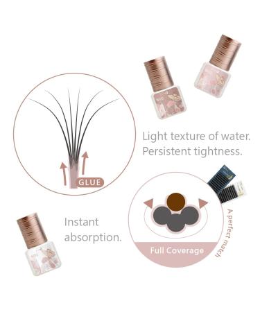 JOVISA W03 Eyelash Extension Glue - Fast Drying 0.5-1 Sec Long Lasting 6-8 Weeks Ideal for Professionals - 5ml - Buy Online on GoSupps.com