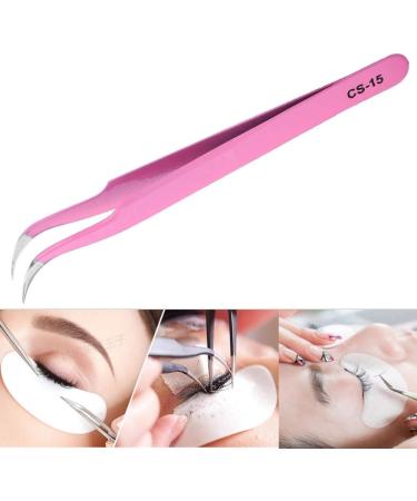 Eyelashes Extension Eyelash Tweezers Affordable Health Durable for Home Beautician(CS-15) - Buy Online on GoSupps.com
