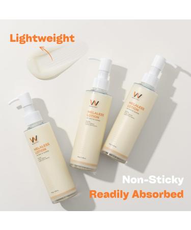 MELLESS Lotion 5.29 fl Oz - Lightweight Cream for Freckle Care Skin Radiance & Wrinkle Treatment | Niacinamide Glutathione & Hyaluronic Acid - Kbeauty Essentials - Buy Online on GoSupps.com