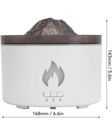 Aromatherapy Diffuser Mist Humidifier 700ml - Timer Low Noise Essential Oil Diffuser for Home (US Plug - Buy Online on GoSupps.com