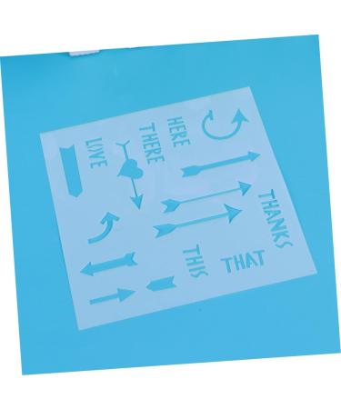 Zerodeko Cake Stencil 1 Pc Fondant Template Bakery Tools DIY Mould Printing Mold Cake Cake Stencils - Buy Online on GoSupps.com