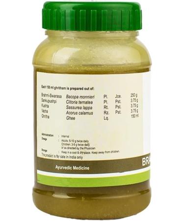 JEVR Brahmi Ghritham 150ml - Buy Online on GoSupps.com