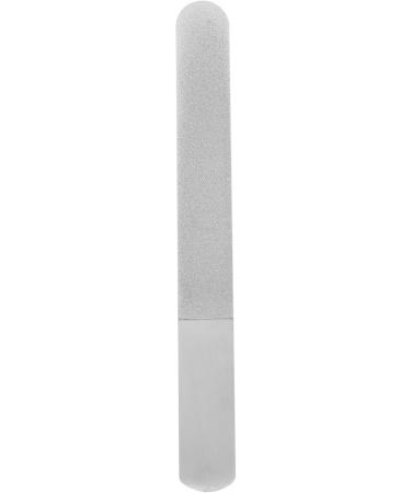 Joselin 6 Pieces Stainless Steel Nail File Double-Sided Diamond Nail File Metal Nail File Manicure File for Family and Travel - Buy Online on GoSupps.com