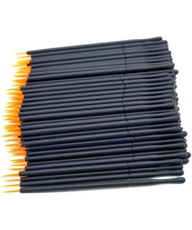 FOMIYES 50pcs White Eyeliner T Tool Gel Eyeliner Eye Makeup Tools Eyeliner Brush Liquid Eyeliner Soft Head 10X0.5cm Orange - Buy Online on GoSupps.com